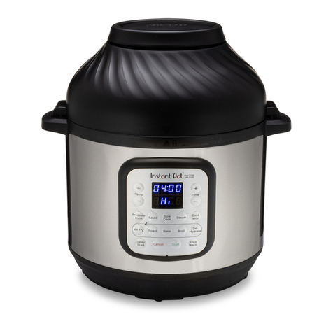 InstantPot DUO CRISP + AIR FRYER Safety, Maintenance & Warranty InstantPot DUO CRISP + AIR FRYER Safety, Maintenance & Warranty