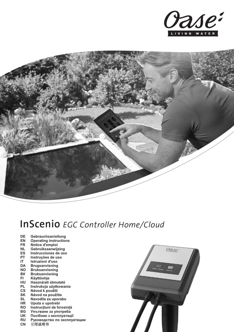 Oase InScenio operating instructions