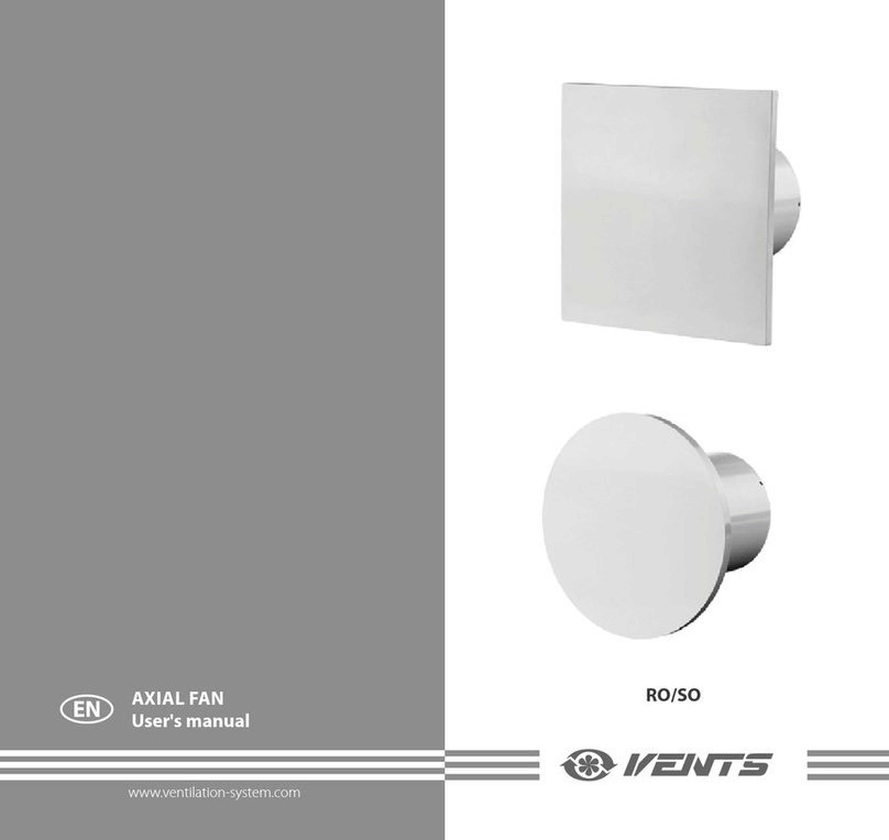 Vents SO Series User manual