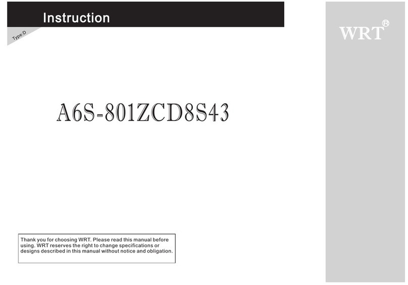 WRT A6S-801ZCD8S43 instructions