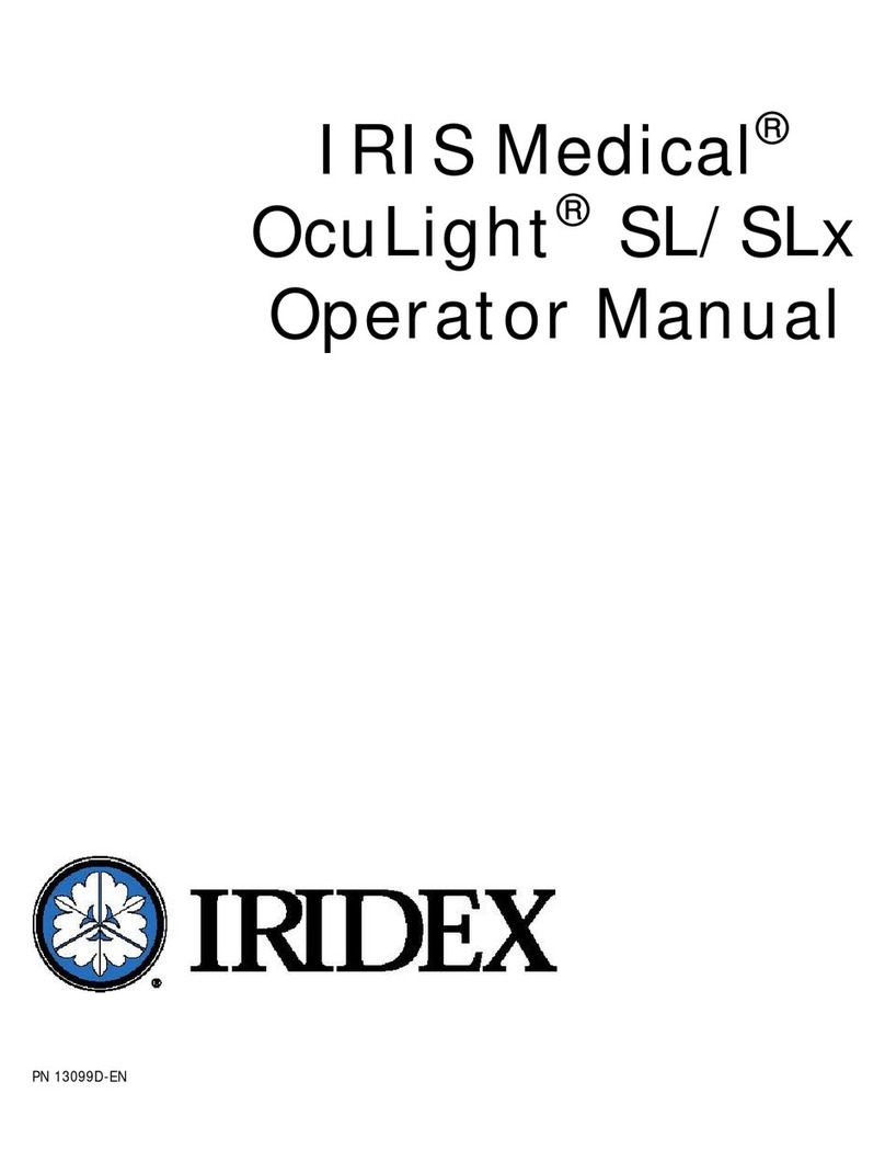Iridex IRIS Medical OcuLight SL User manual