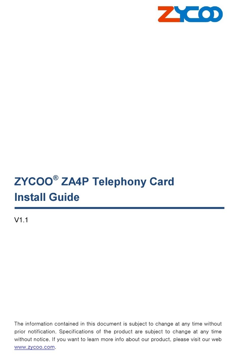 Zycoo ZA4P install guide