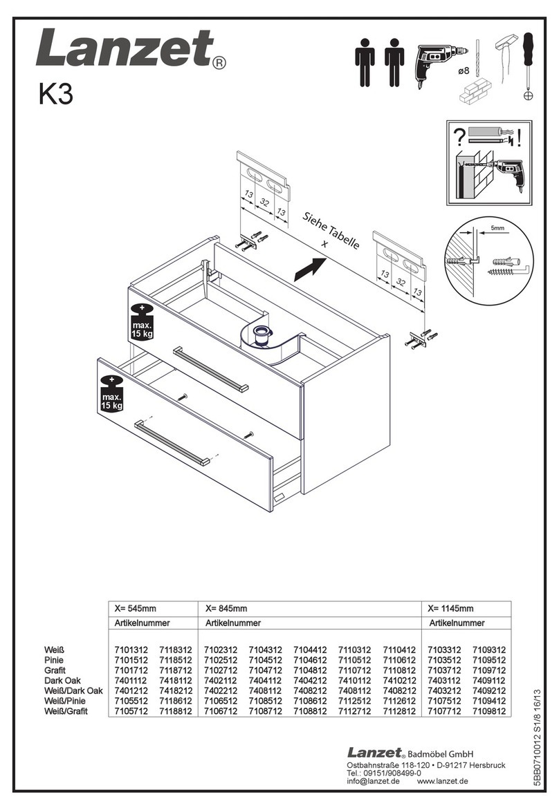 Lanzet K3 Instructions for mounting and use