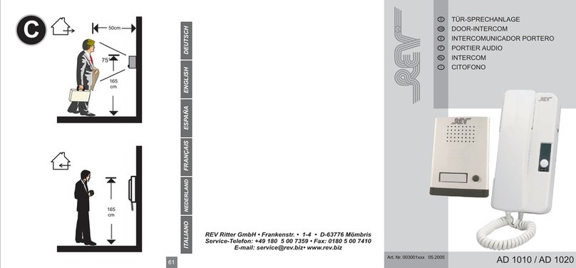 REV AD 1010 manual