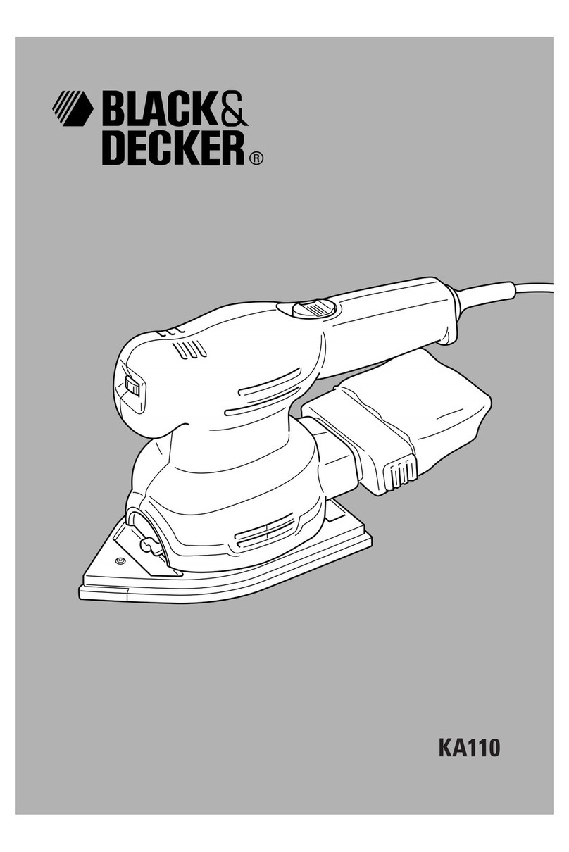 Black & Decker KA110 User manual