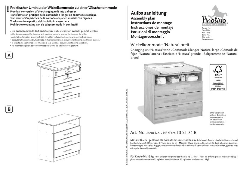 Pinolino Natura wide User manual