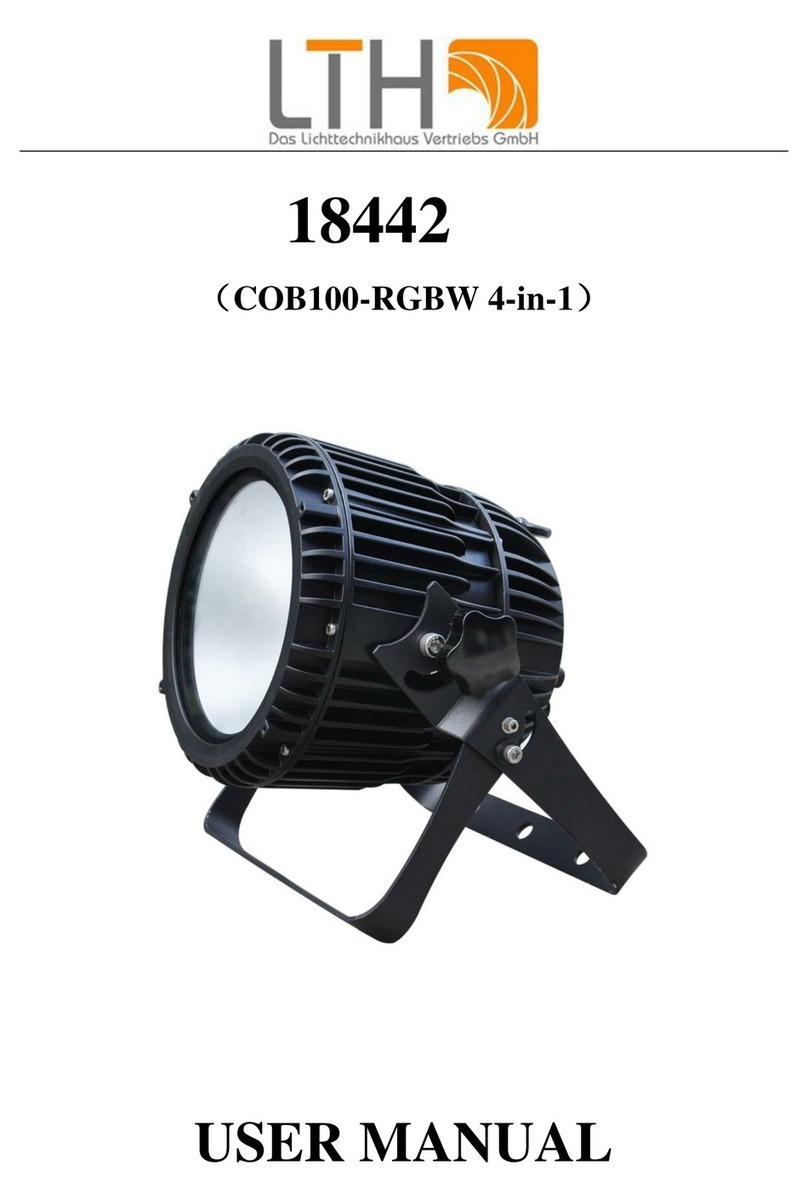 LTH COB100-RGBW User manual