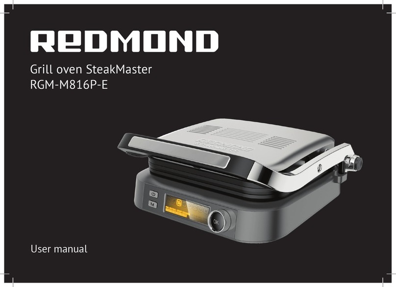 Redmond SteakMaster RGM-M816P-E user manual