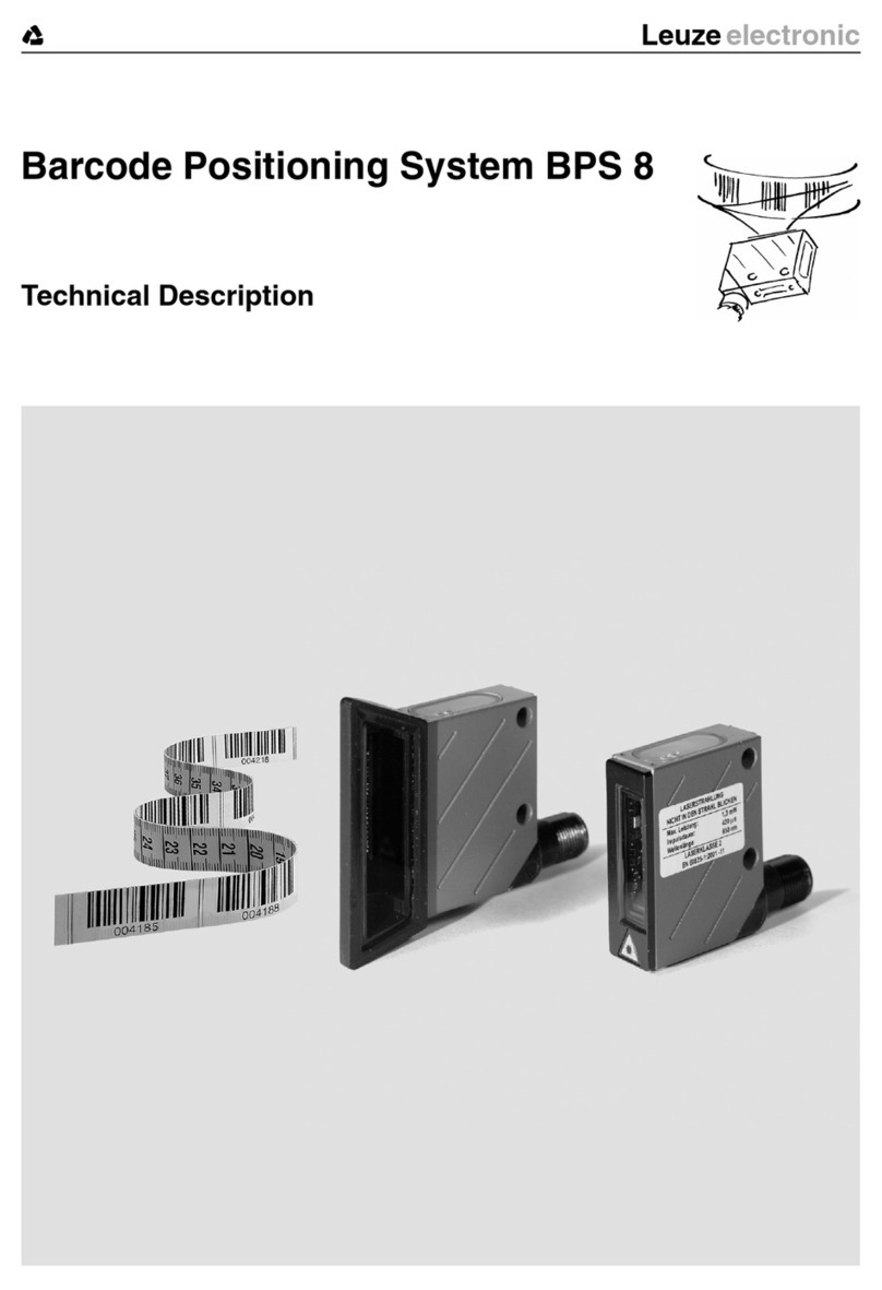 Leuze BPS 8 Technical description