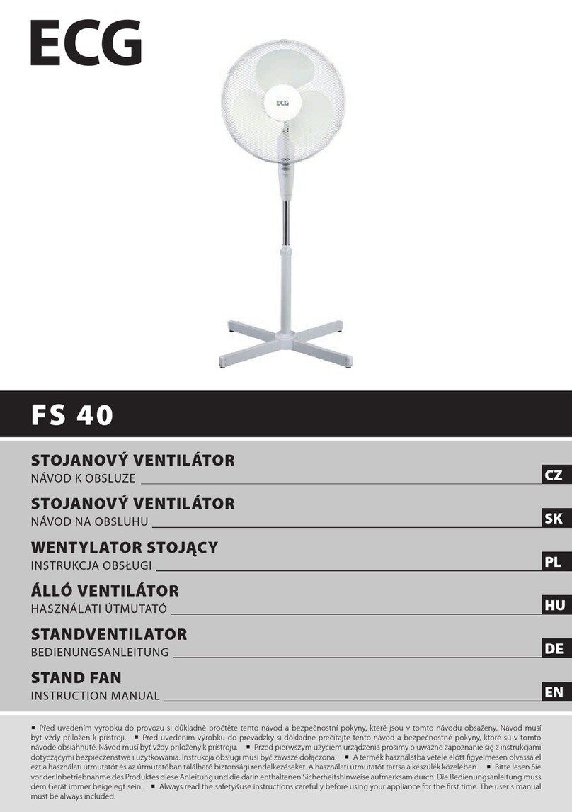 ECG FS 40 User manual