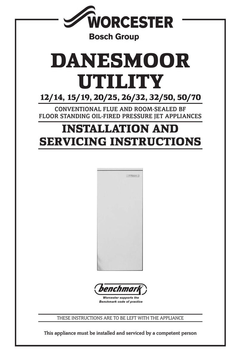 Bosch WORCESTER DANESMOOR UTILITY 12/14 User guide