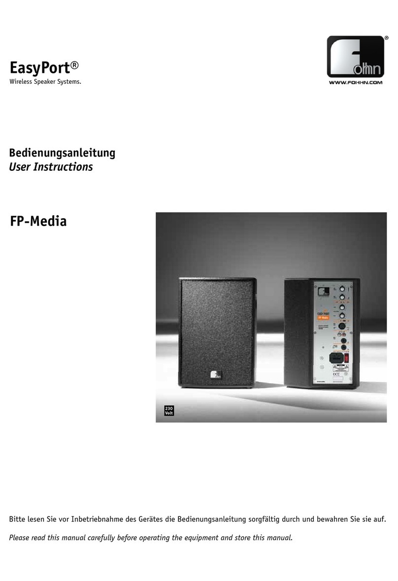Fohhn EasyPort FP-Media User instructions