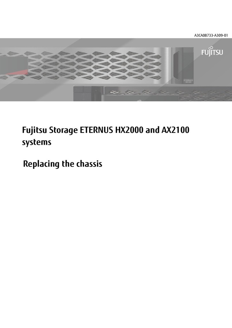 Fujitsu ETERNUS HX2000 Series Operating and safety instructions