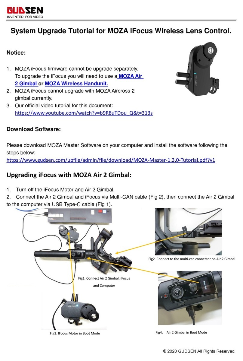 Gudsen MOZA iFocus Wireless Lens Control User guide