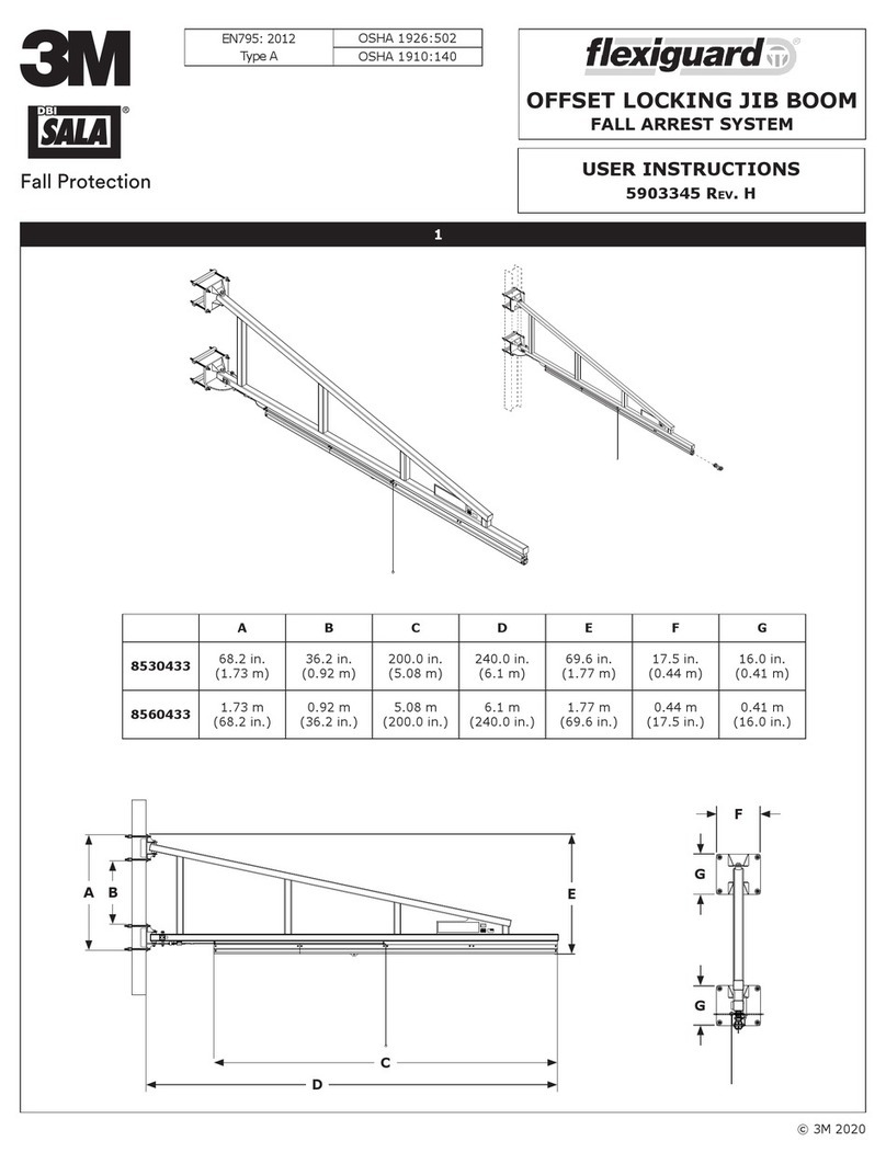 3M DBI SALA Flexiguard 8530433 User instructions