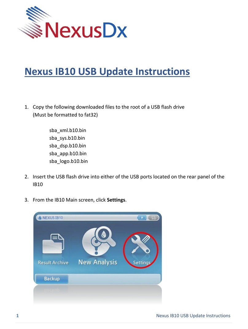 Nexus IB10 USB update instructions