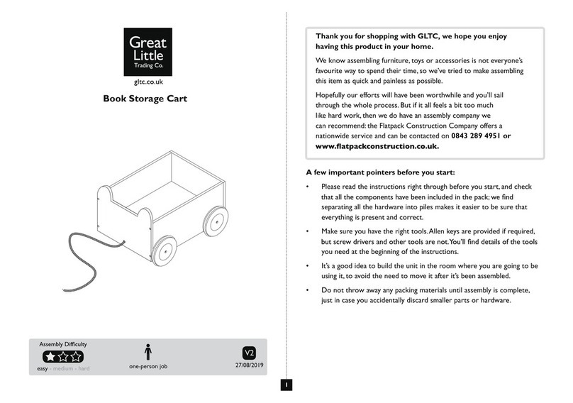 Great Little Trading Book Storage Cart manual Great Little Trading Book Storage Cart manual