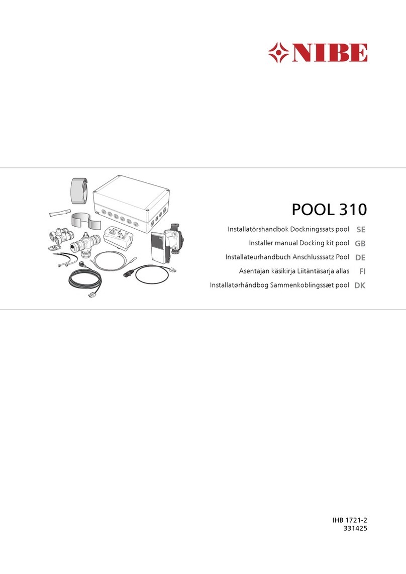 Nibe POOL 310 Installer manual