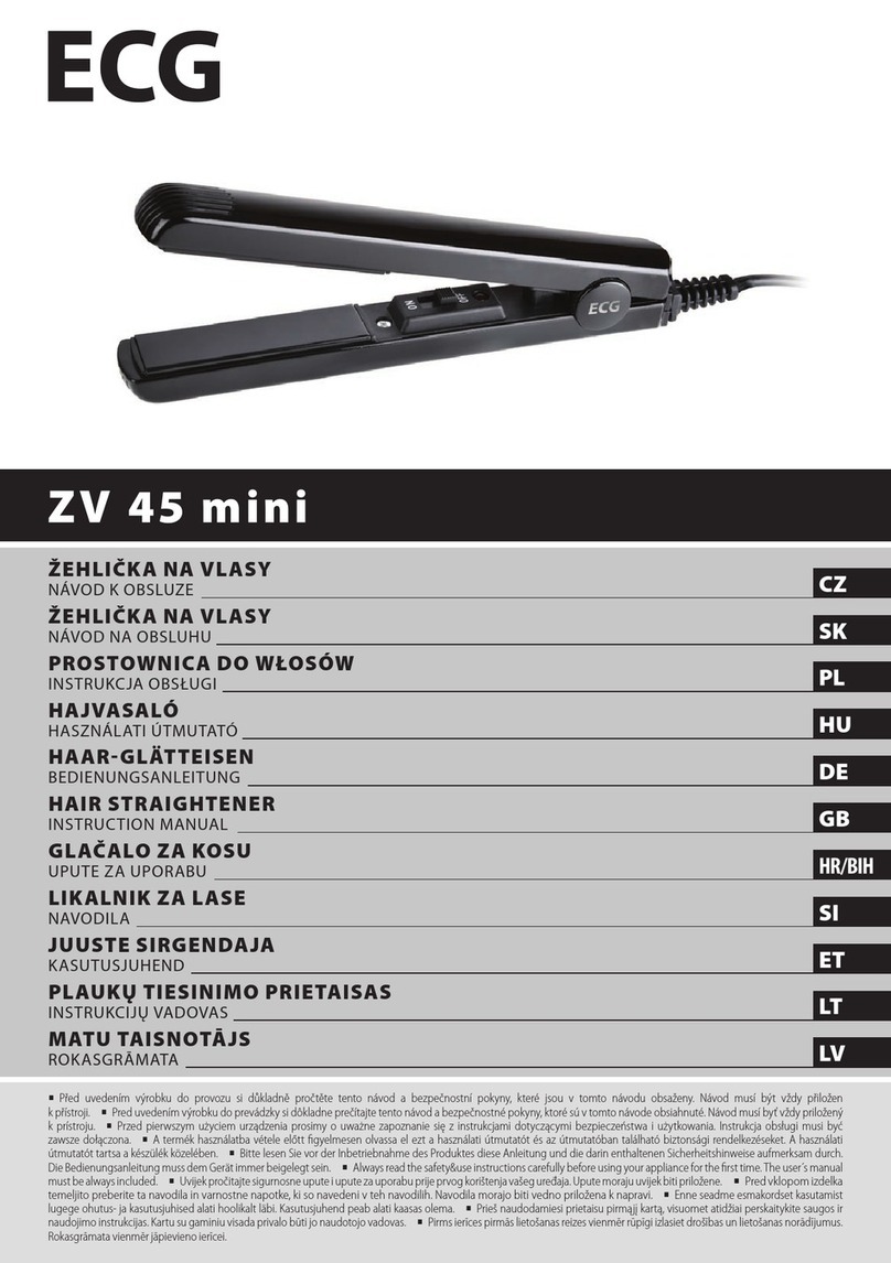 ECG ZV 45 mini instruction manual