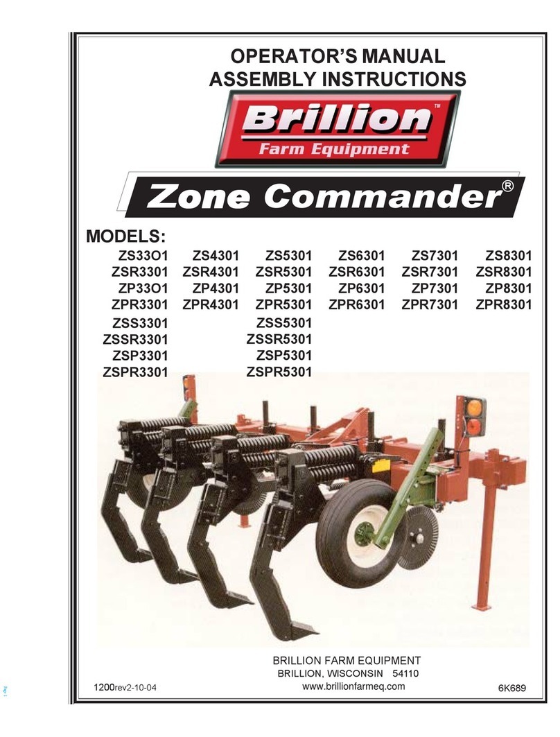 Brillion Zone Commander ZS33O1 Operator's Manual, Assembly Instructions