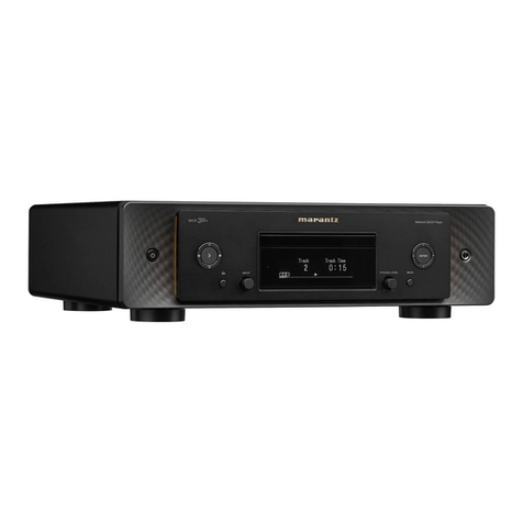 Marantz SACD 30n User manual