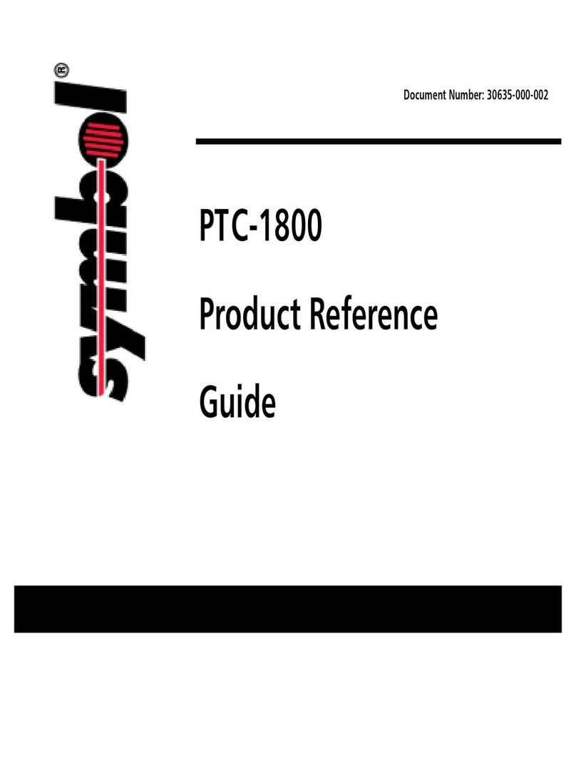 Symbol PTC-1800 Installation and operation manual