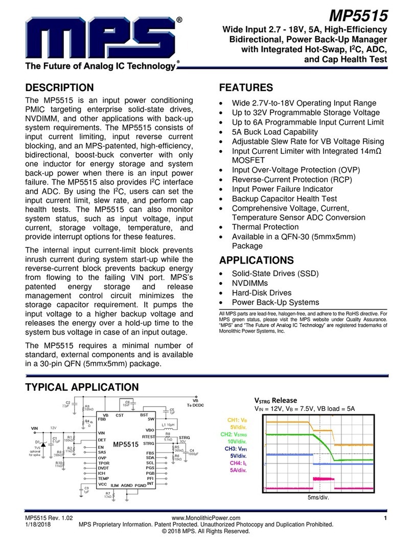 MPS MP5515 User manual