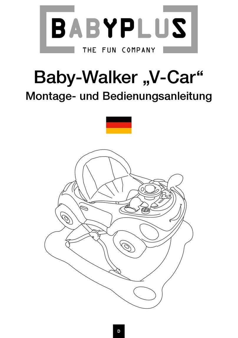 babyplus V-Car Assembly and instruction manual