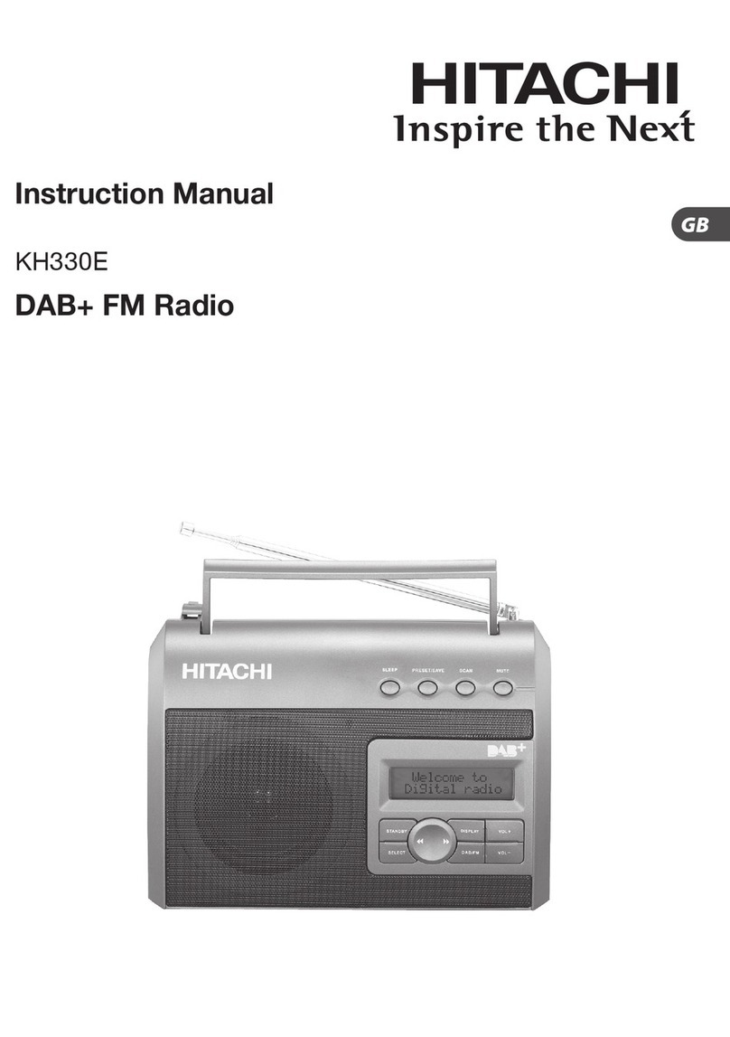 Hitachi KH330E instruction manual