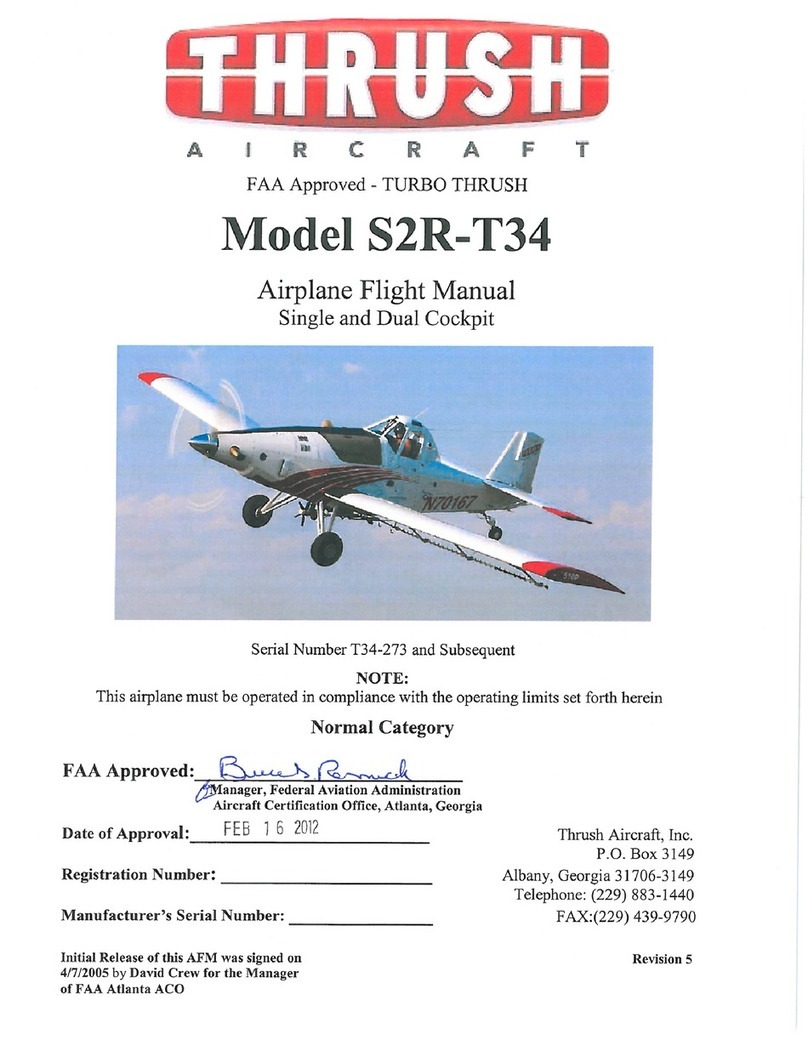 THRUSH S2R-T34 Airplane Flight Manual