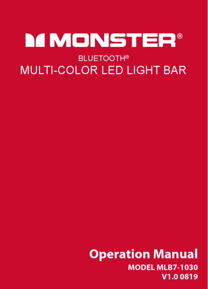 Monster MLB7-1030 Operation manual Monster MLB7-1030 Operation manual