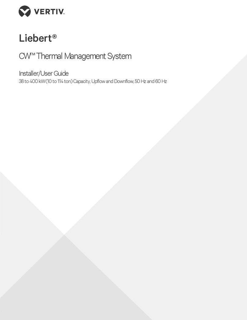 Vertiv Liebert CW Series User guide