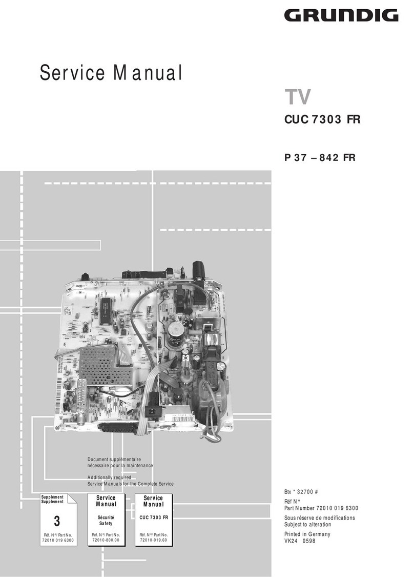 Grundig CUC 7303 FR Installation and operating instructions