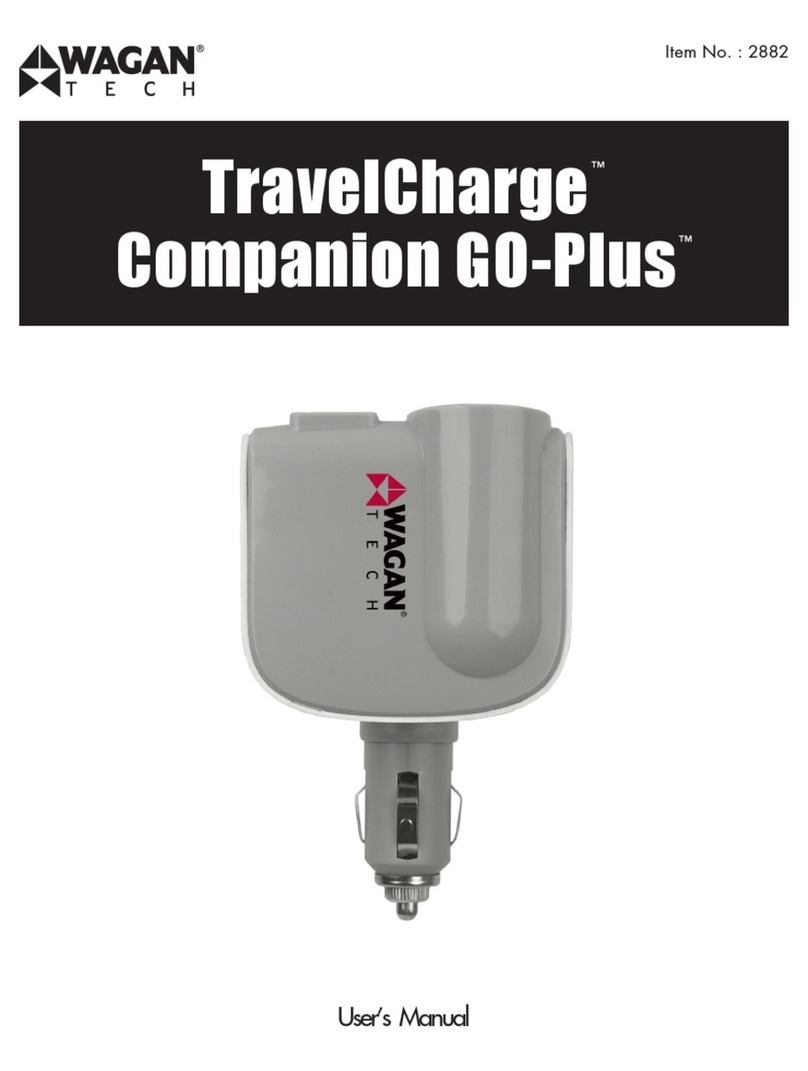Wagan TravelCharge Companion GO-Plus User manual