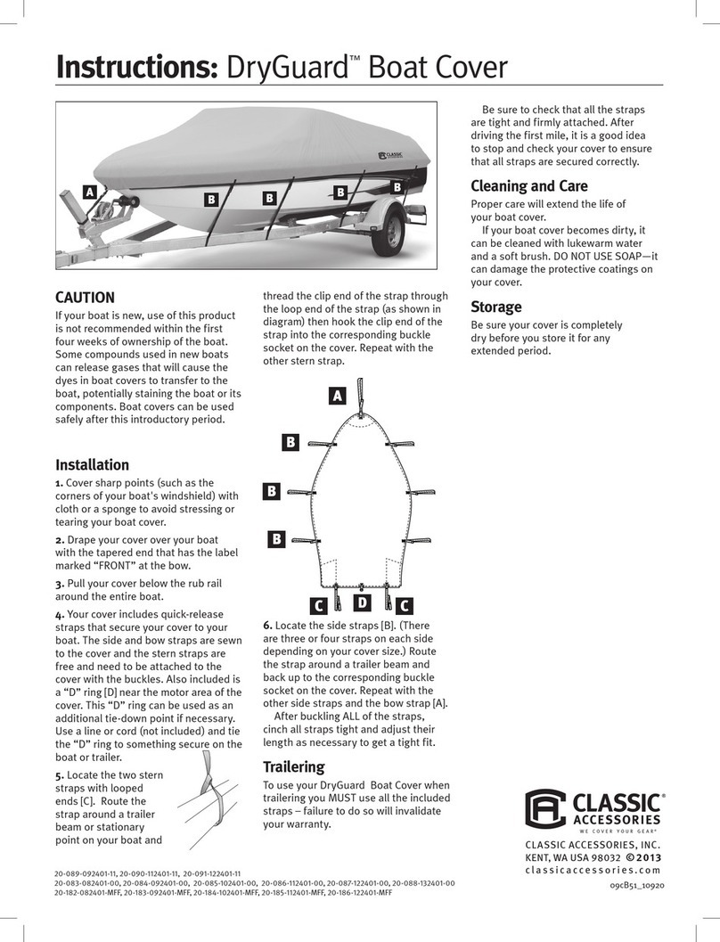Classic Accessories DryGuard 20-089-092401-11 instructions