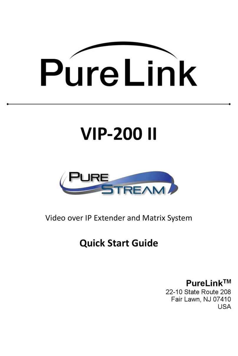PureStream PureLink VIP-200 II quick start guide