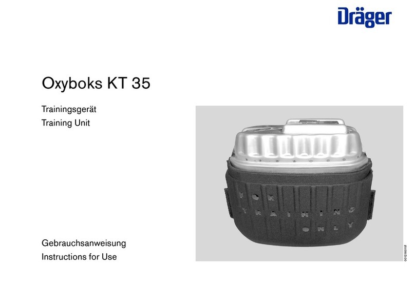Dräger Oxyboks KT 35 Instructions for use
