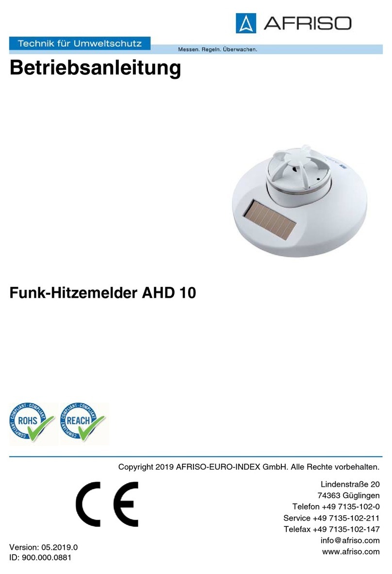 AFRISO AHD 10 User manual