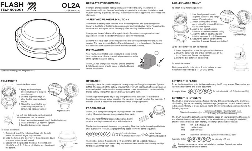 Flash Technology OL2A user manual