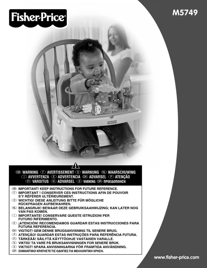Fisher-Price M5749 User manual