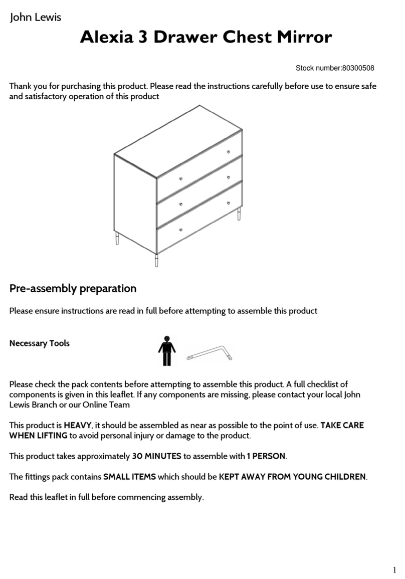 John Lewis Alexia 3 instructions