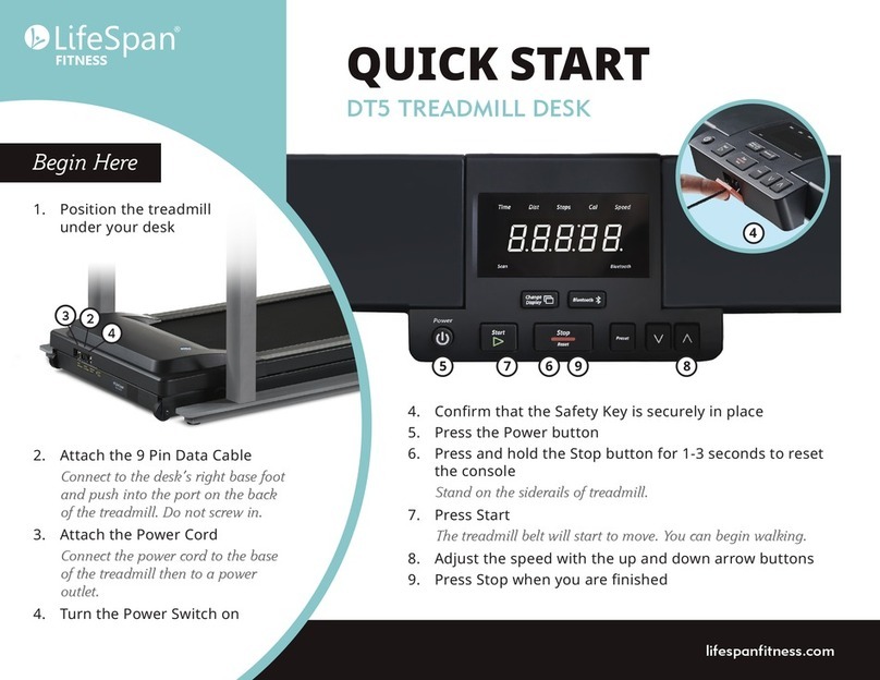 Life Span Workplace DT-5 quick start