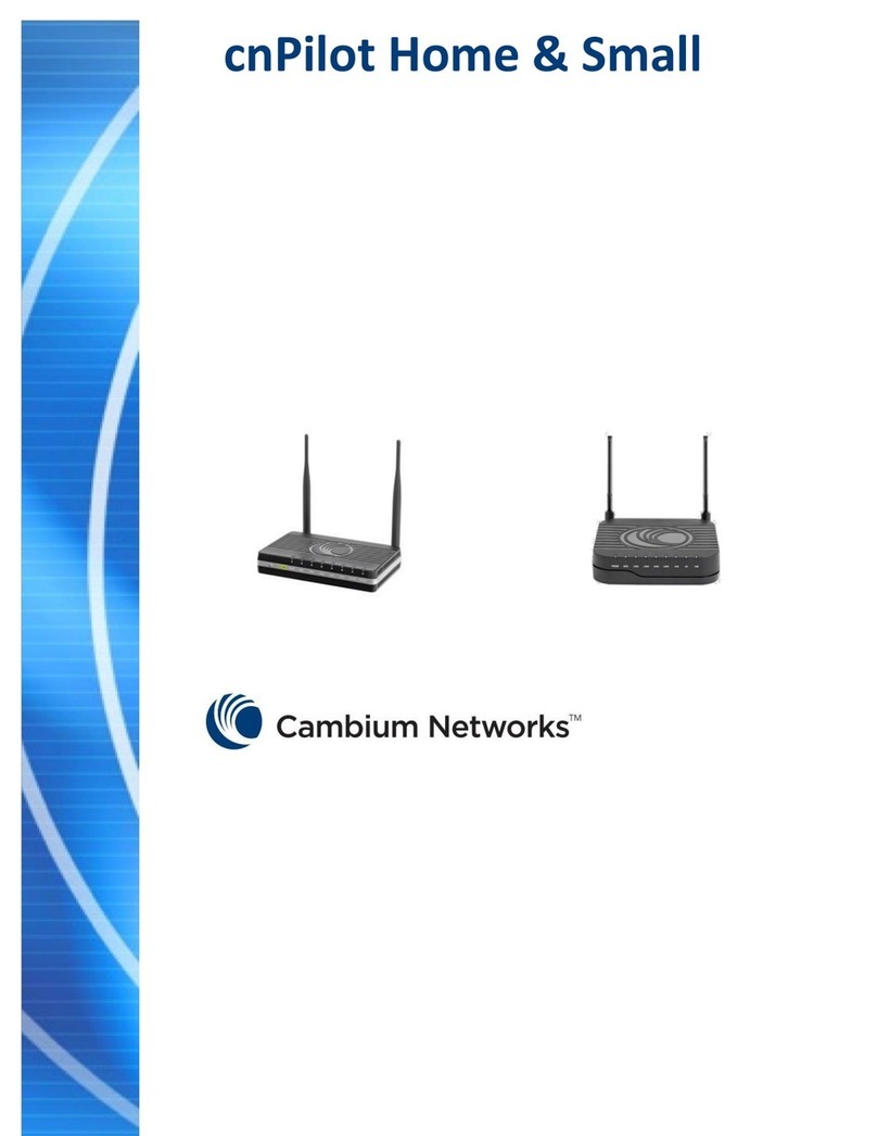 Cambium Networks cnPilot Home R200 Series User manual Cambium Networks cnPilot Home R200 Series User manual