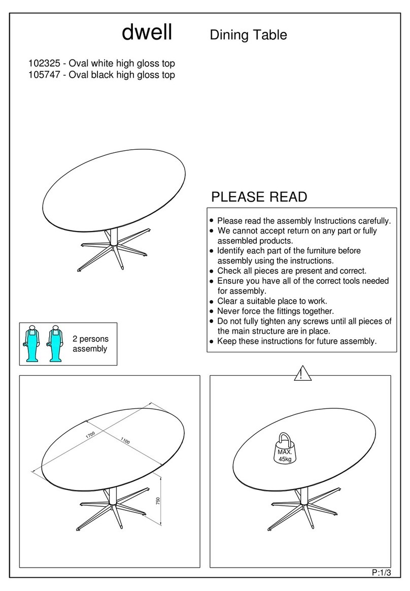 Dwell 102325 User manual