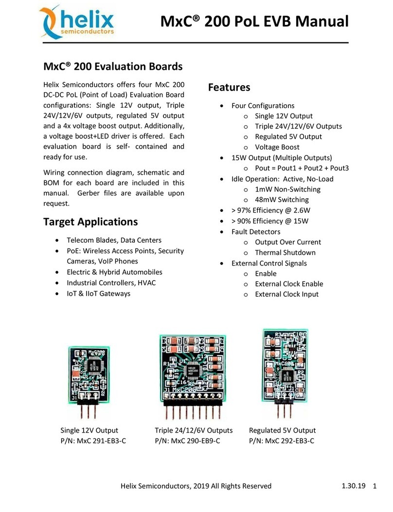 HELIX MxC 200 manual