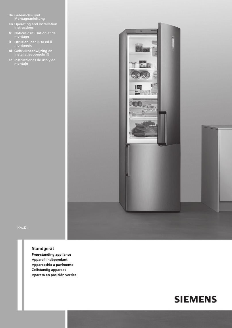 Siemens KA D Series User manual