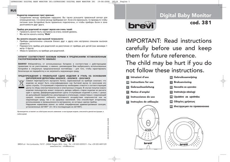 Brevi 381 Instructions for use