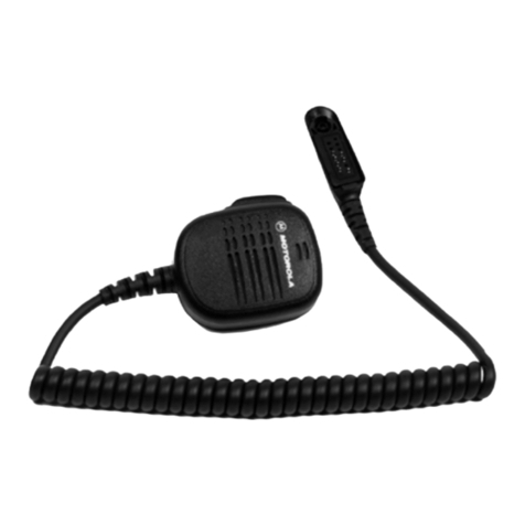 Motorola MDHMN9052 User manual