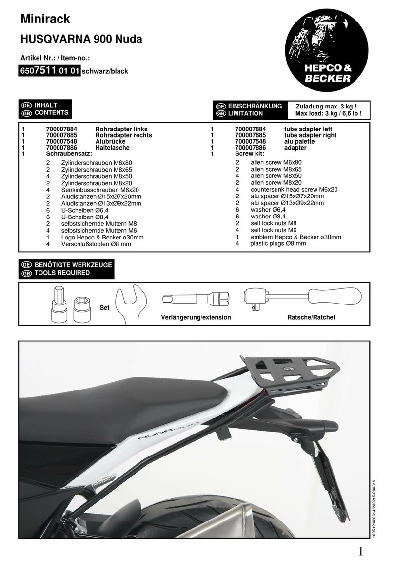 hepco & becker 6507511 01 01 User manual hepco & becker 6507511 01 01 User manual