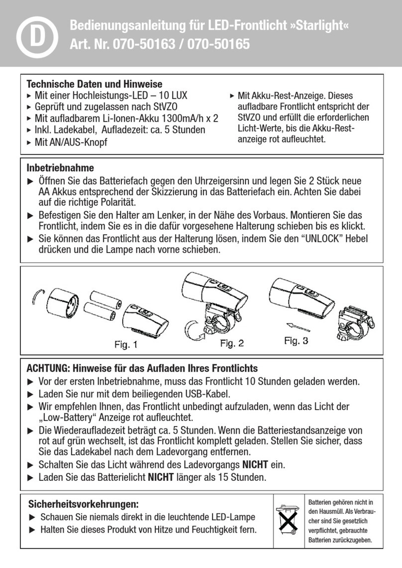 Comus Starlight instruction manual